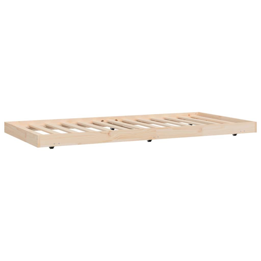 Bed Frame Without Mattress Solid Wood Pine