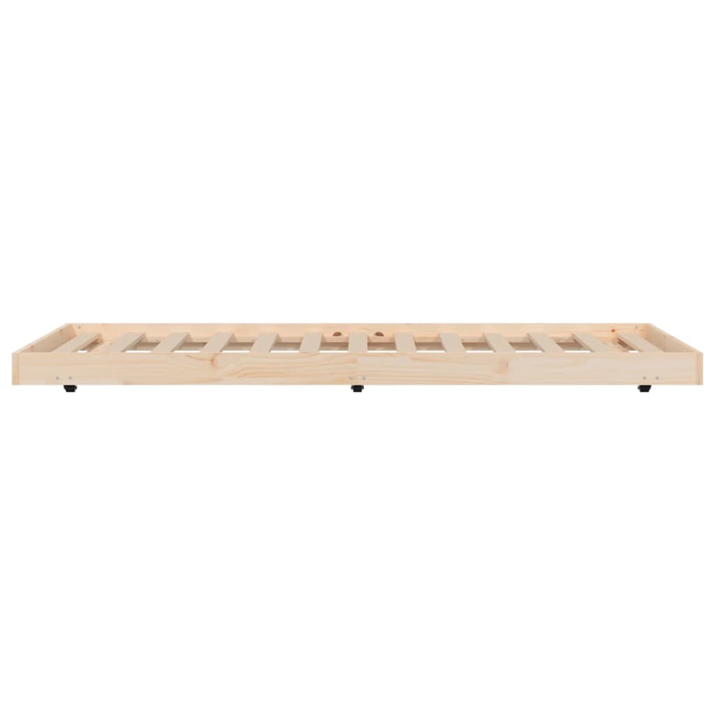 Bed Frame Without Mattress Solid Wood Pine