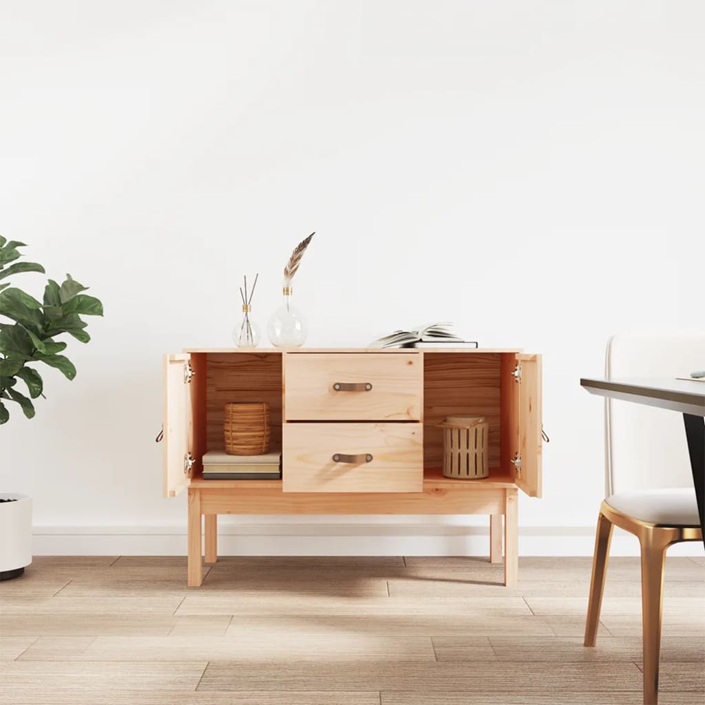 Sideboard 110X40X78 Cm Solid Wood Pine