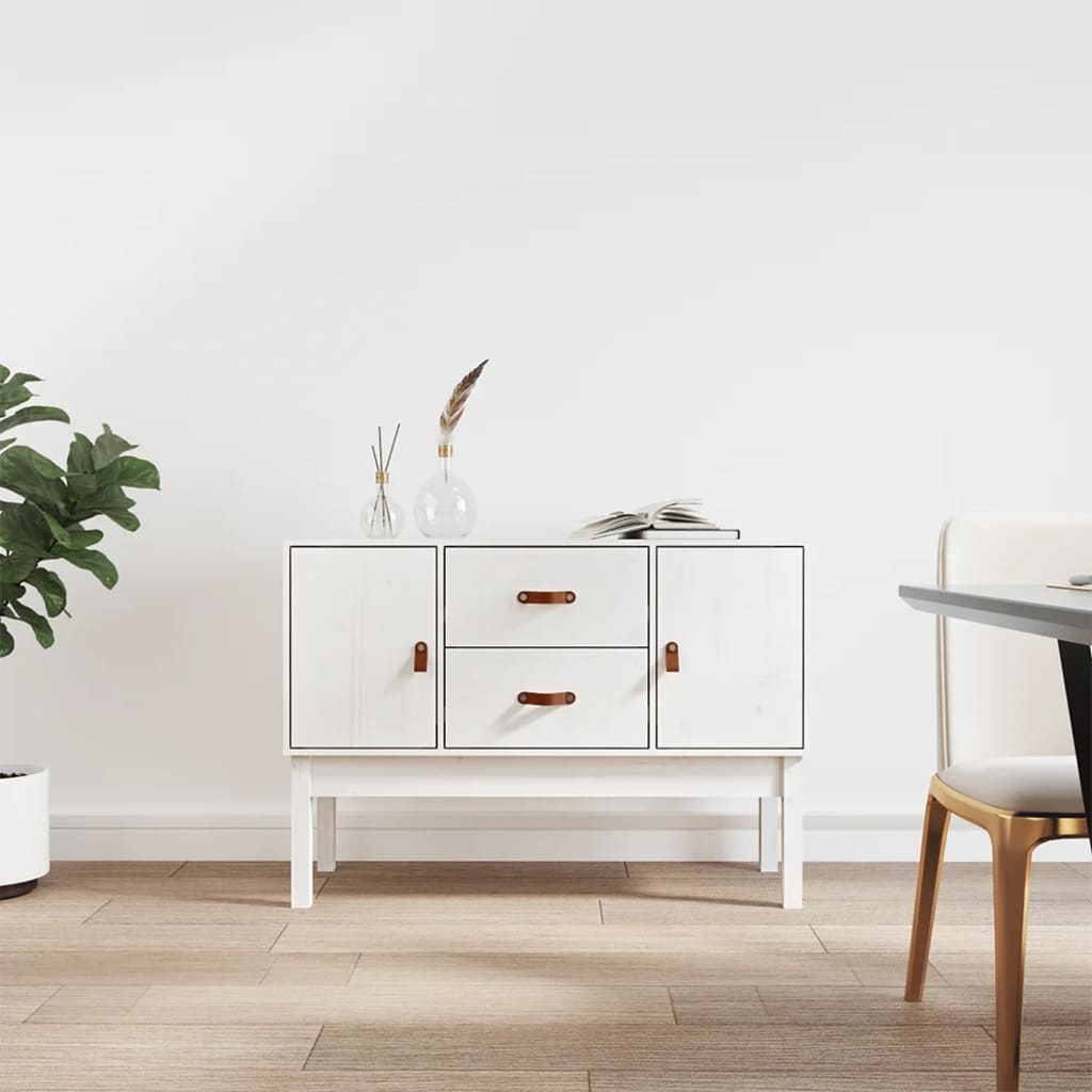 Sideboard 110X40X78 Cm Solid Wood Pine