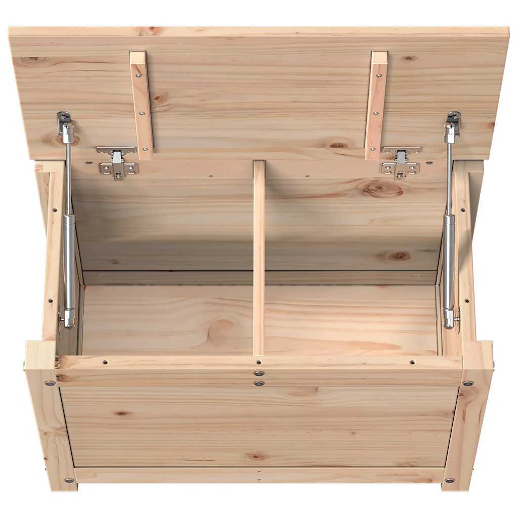 Storage Box Solid Wood Pine