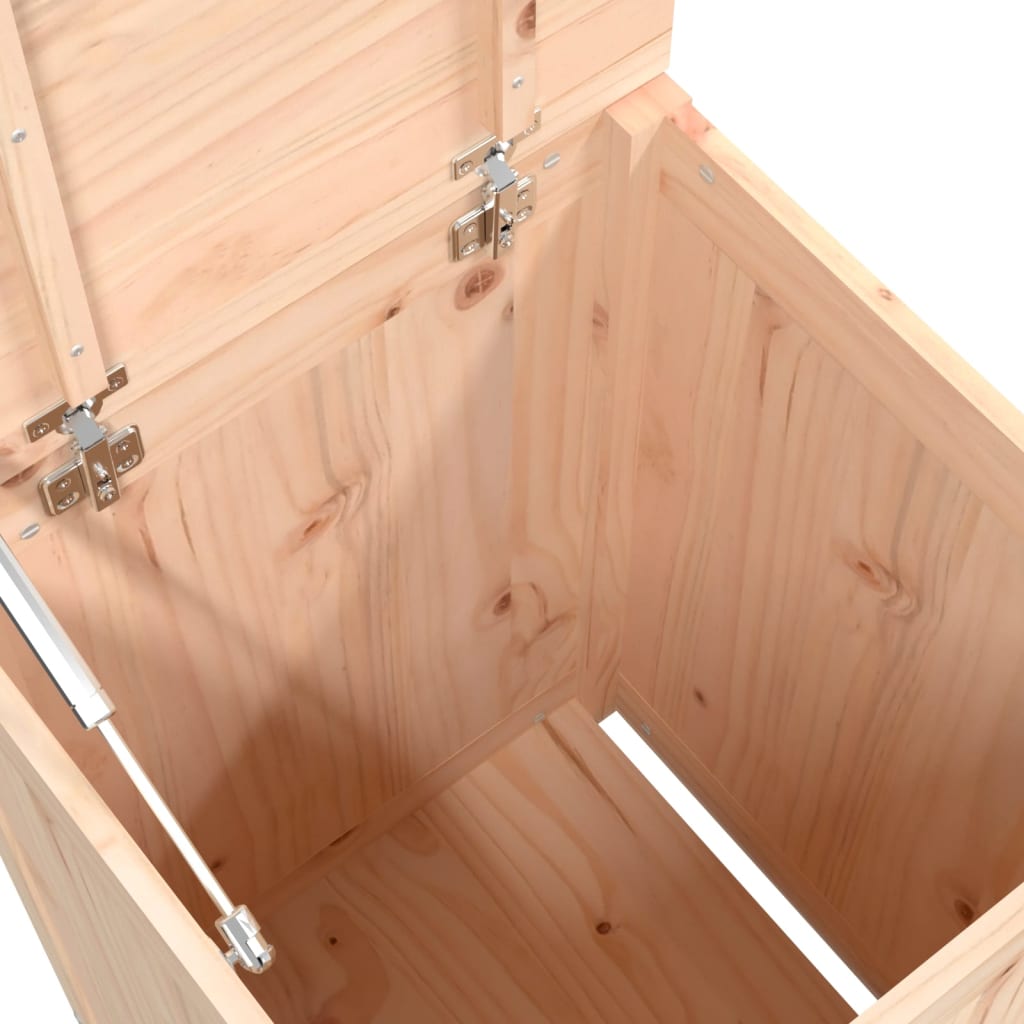 Laundry Box Solid Wood Pine