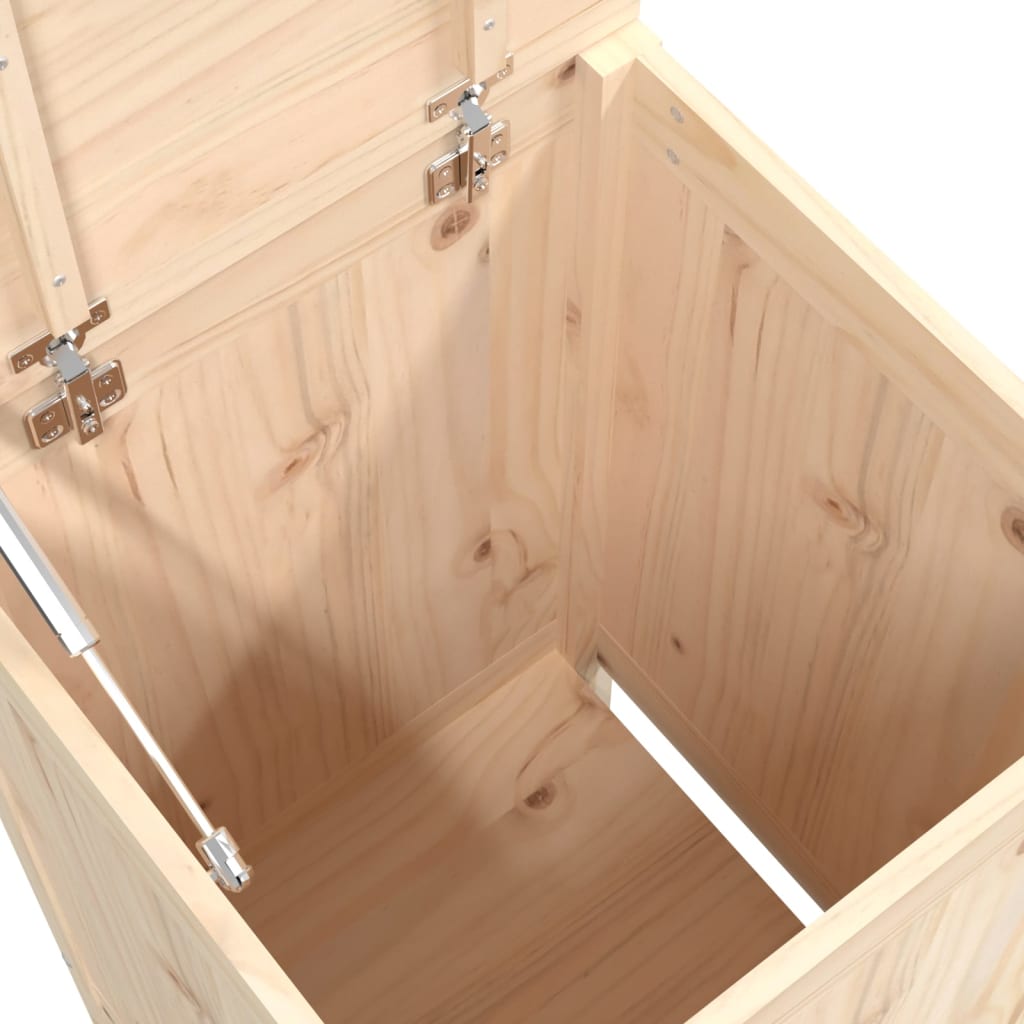 Laundry Box Solid Wood Pine