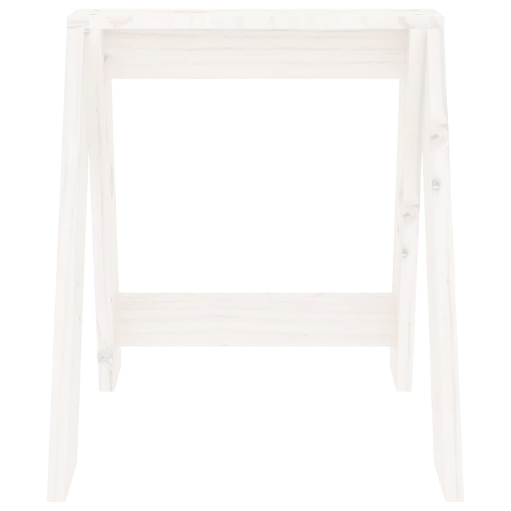 Stools 2 Pcs Solid Wood Pine