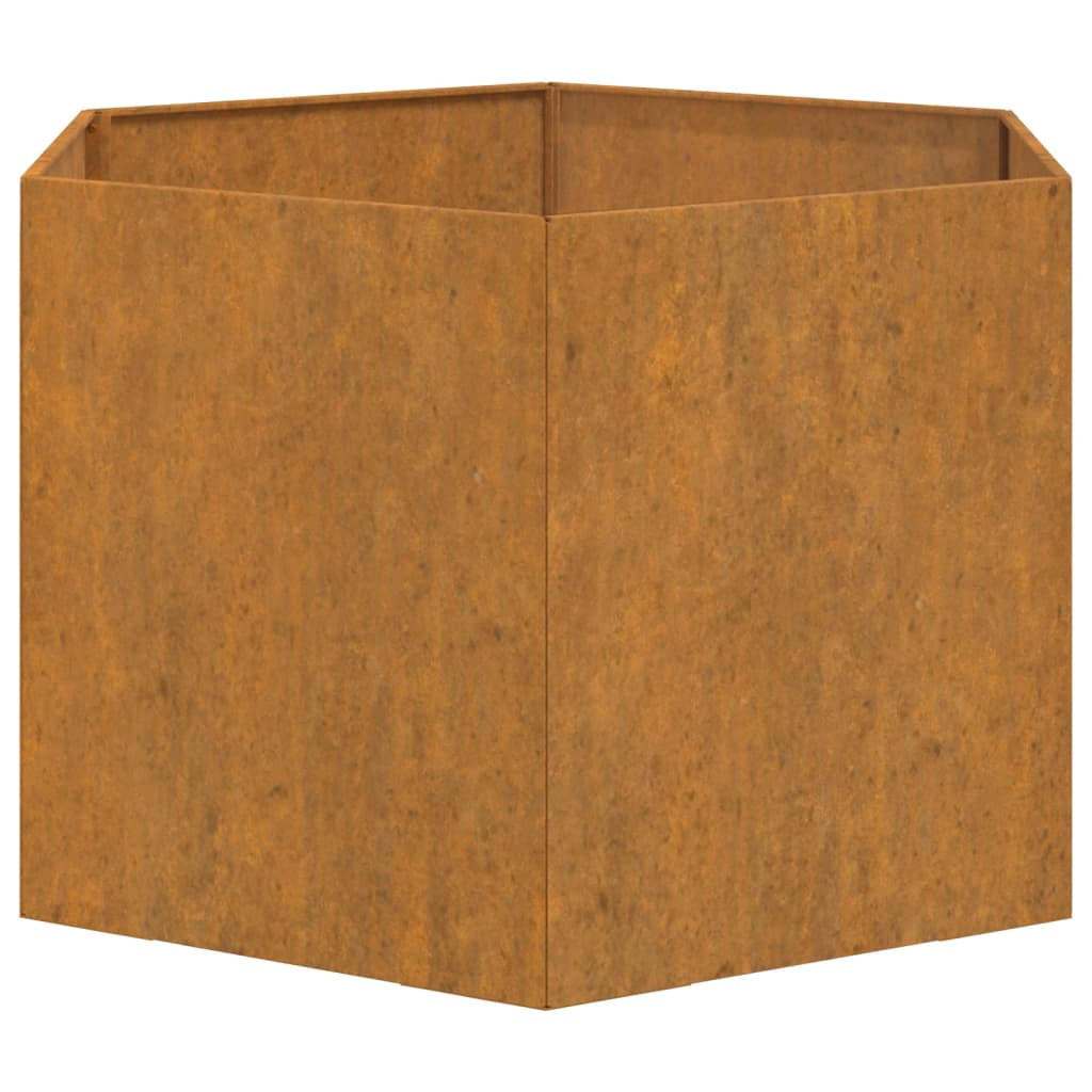 Planter Rusty Corten Steel