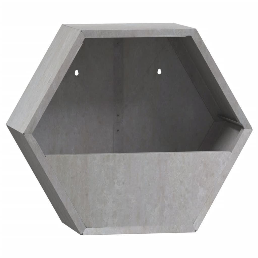 Wall Planters 2 Pcs Rusty Corten Steel