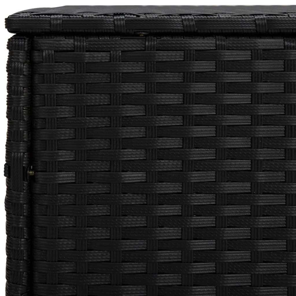 Side Tables 3 Pcs Poly Rattan