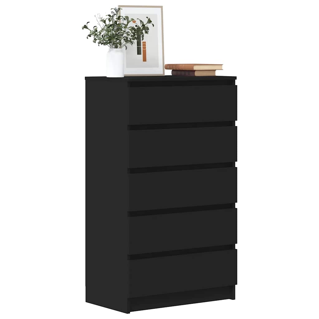 Drawer Cabinet 60X36X103 Cm Engineered Wood