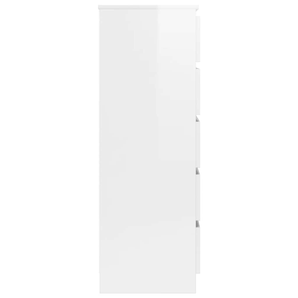 Drawer Cabinet 60X36X103 Cm Engineered Wood