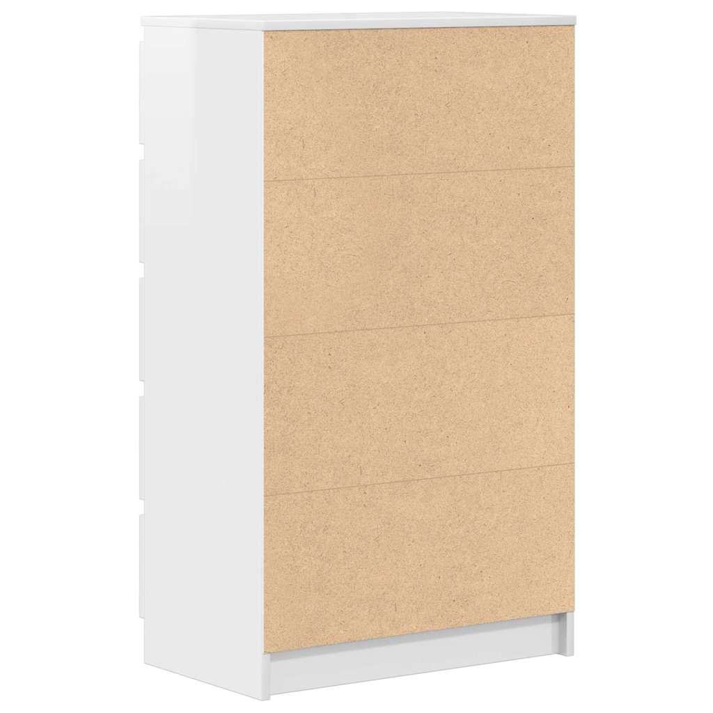 Drawer Cabinet 60X36X103 Cm Engineered Wood