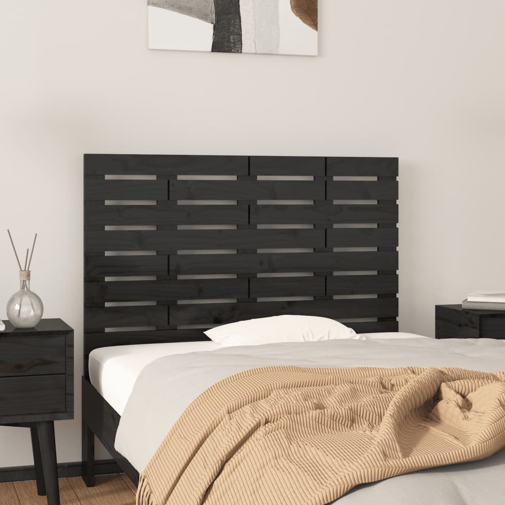 Wall Headboard 96 Cm Solid Wood Pine