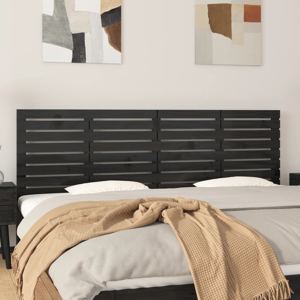 Wall Headboard 96 Cm Solid Wood Pine