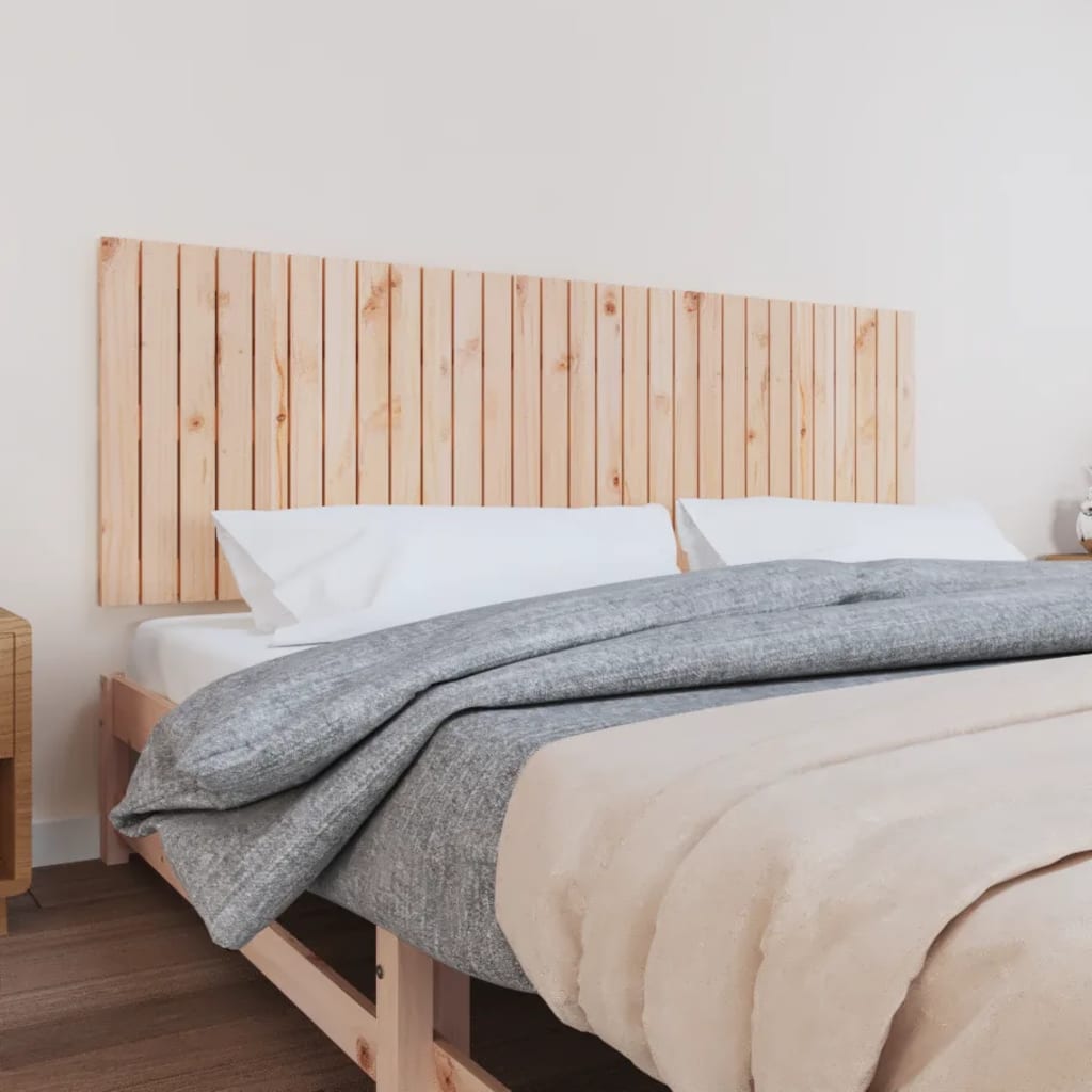 Wall Headboard 159.5 Cm Solid Wood Pine
