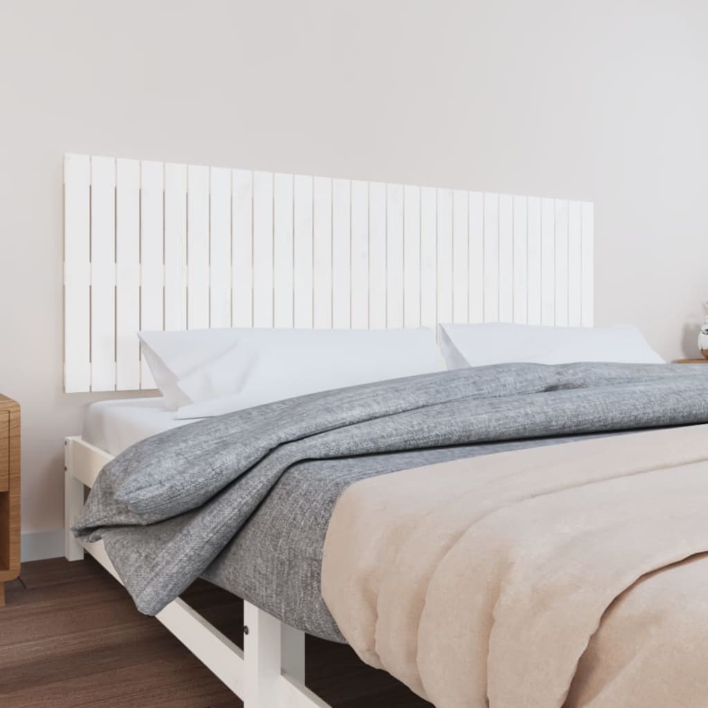 Wall Headboard 159.5 Cm Solid Wood Pine