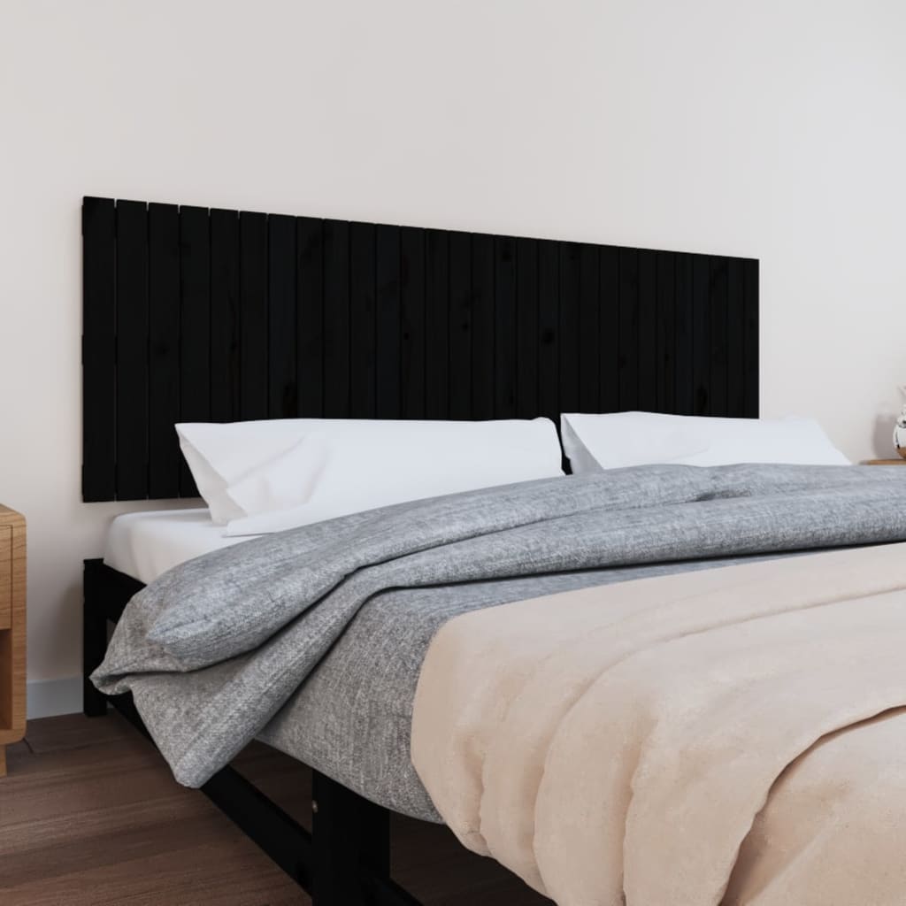 Wall Headboard 159.5 Cm Solid Wood Pine