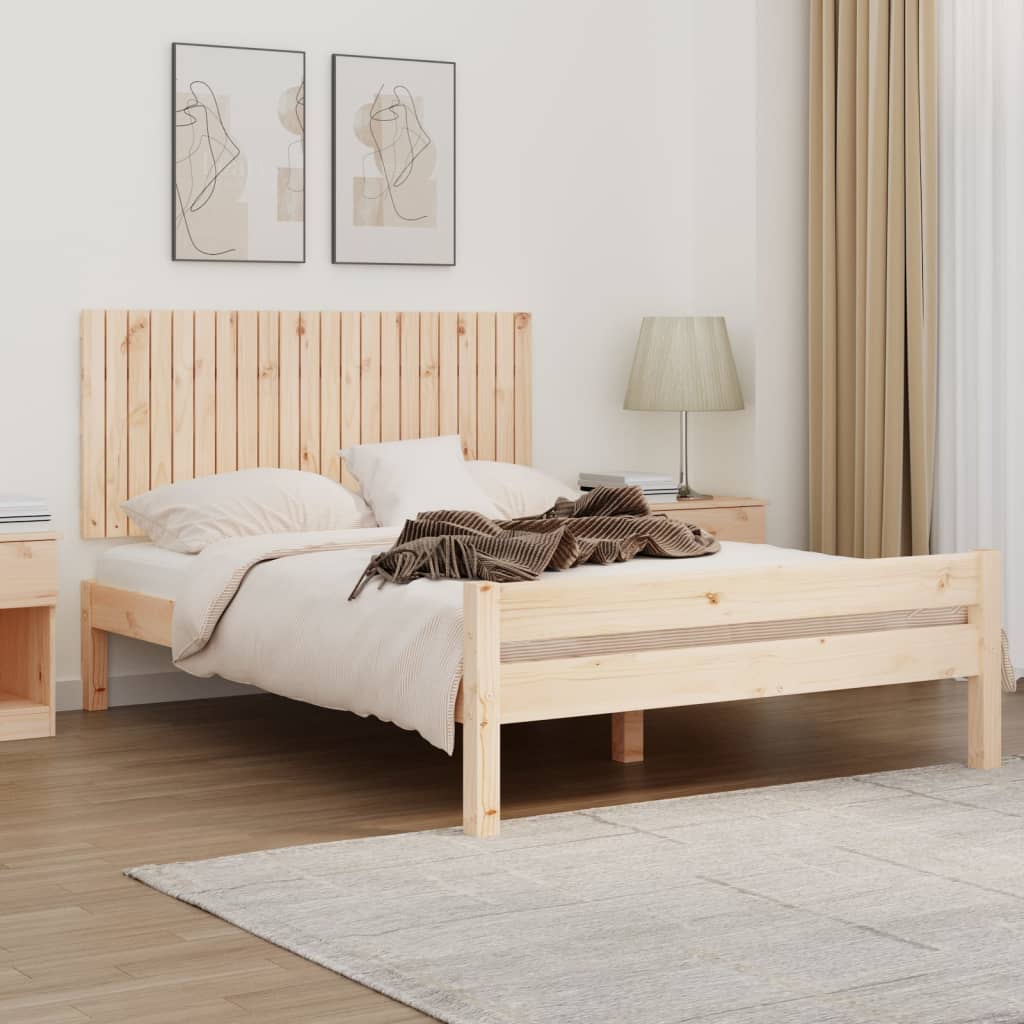 Wall Headboard 159.5 Cm Solid Wood Pine