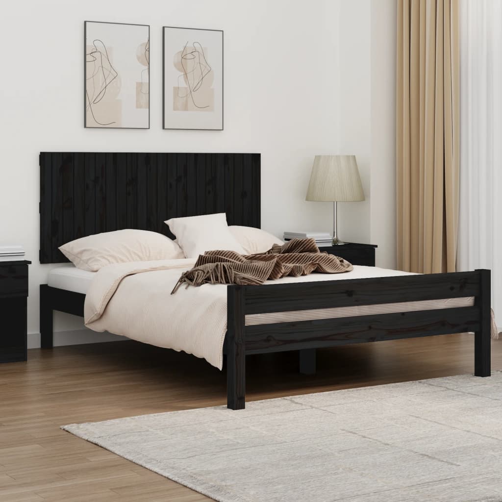 Wall Headboard 159.5 Cm Solid Wood Pine