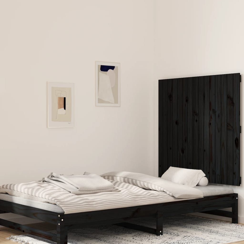 Wall Headboard 159.5 Cm Solid Wood Pine