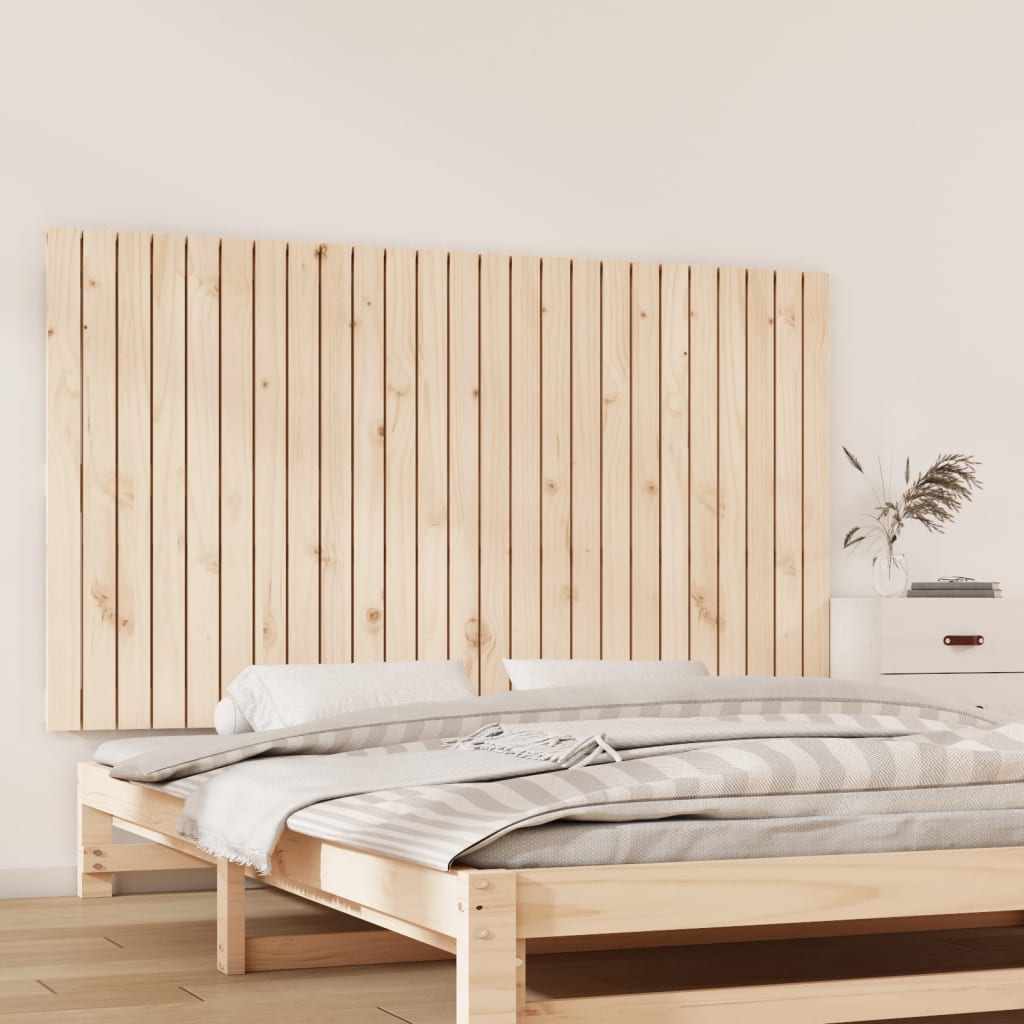 Wall Headboard 159.5 Cm Solid Wood Pine