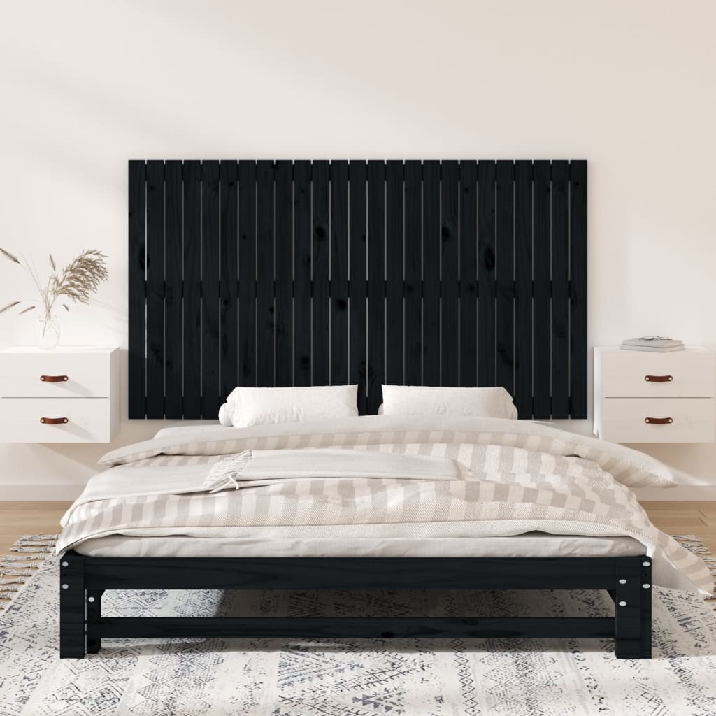 Wall Headboard 159.5 Cm Solid Wood Pine