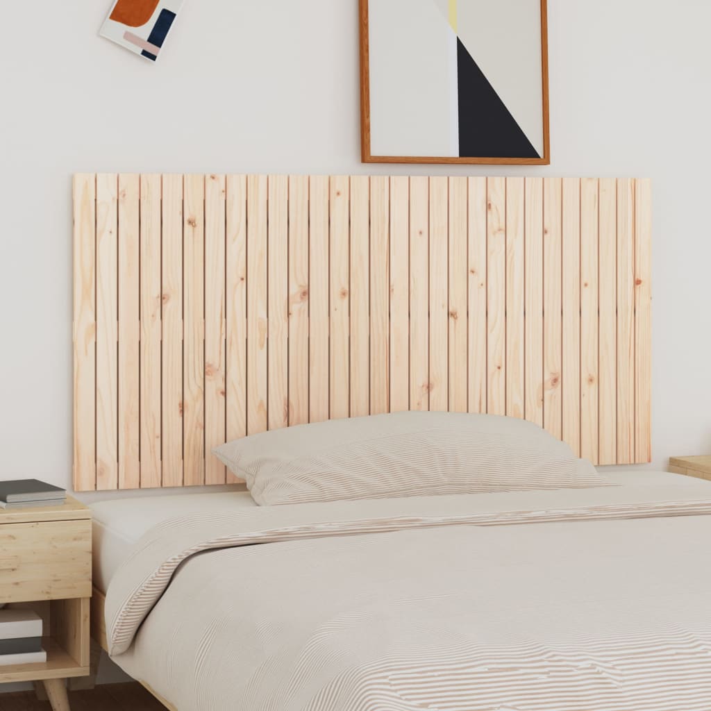 Wall Headboard 159.5 Cm Solid Wood Pine
