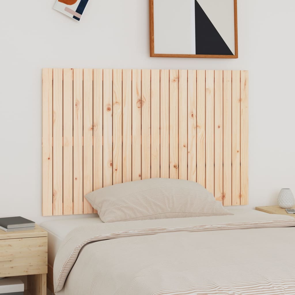 Wall Headboard 159.5 Cm Solid Wood Pine