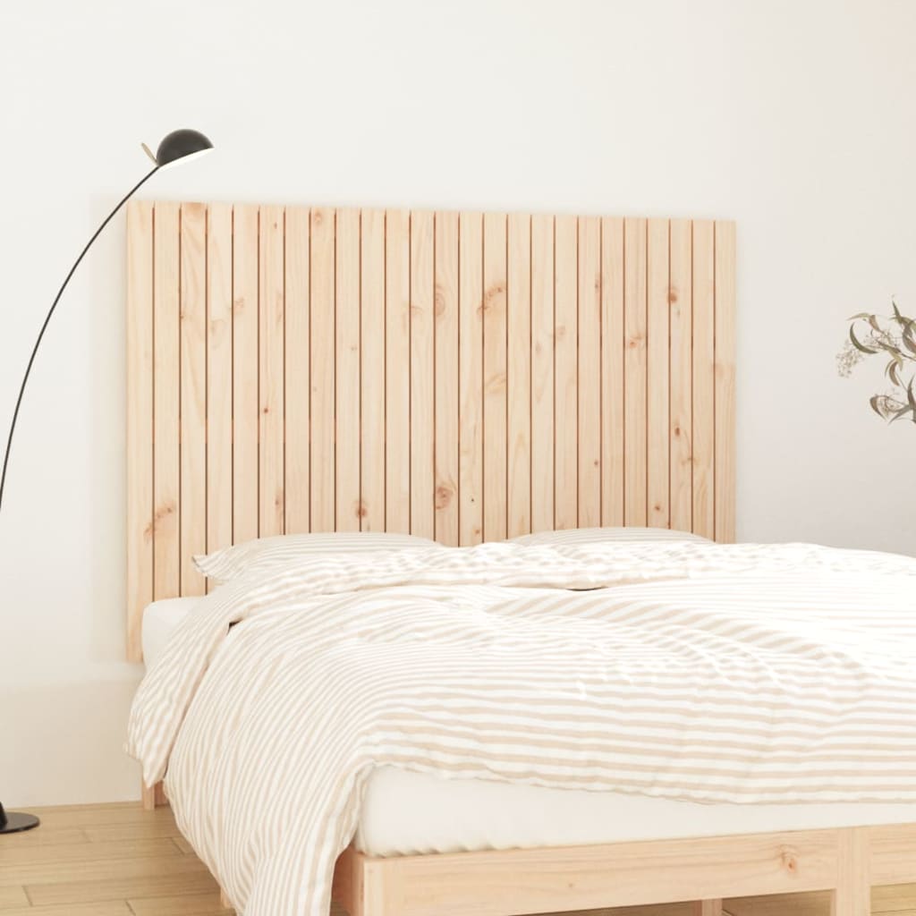 Wall Headboard 159.5 Cm Solid Wood Pine