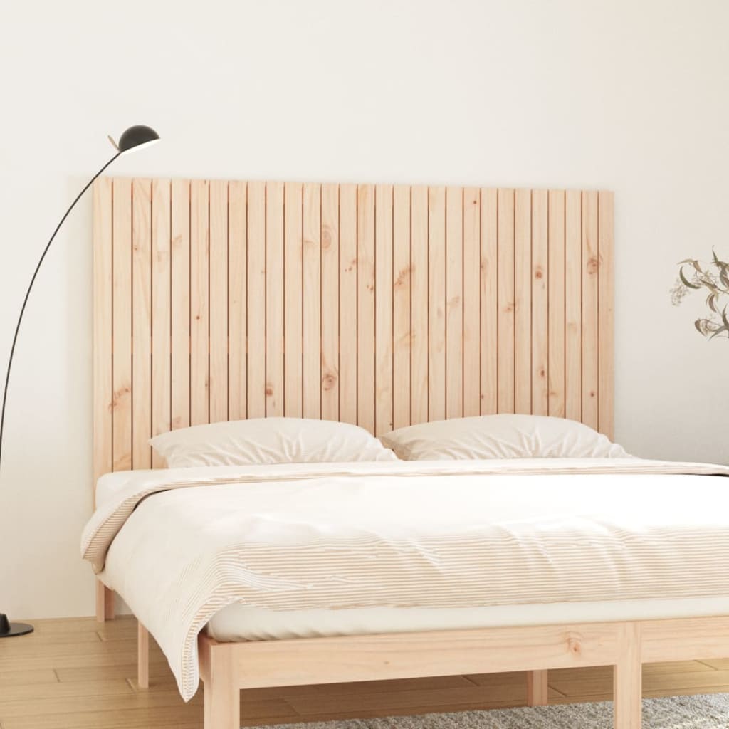Wall Headboard 159.5 Cm Solid Wood Pine