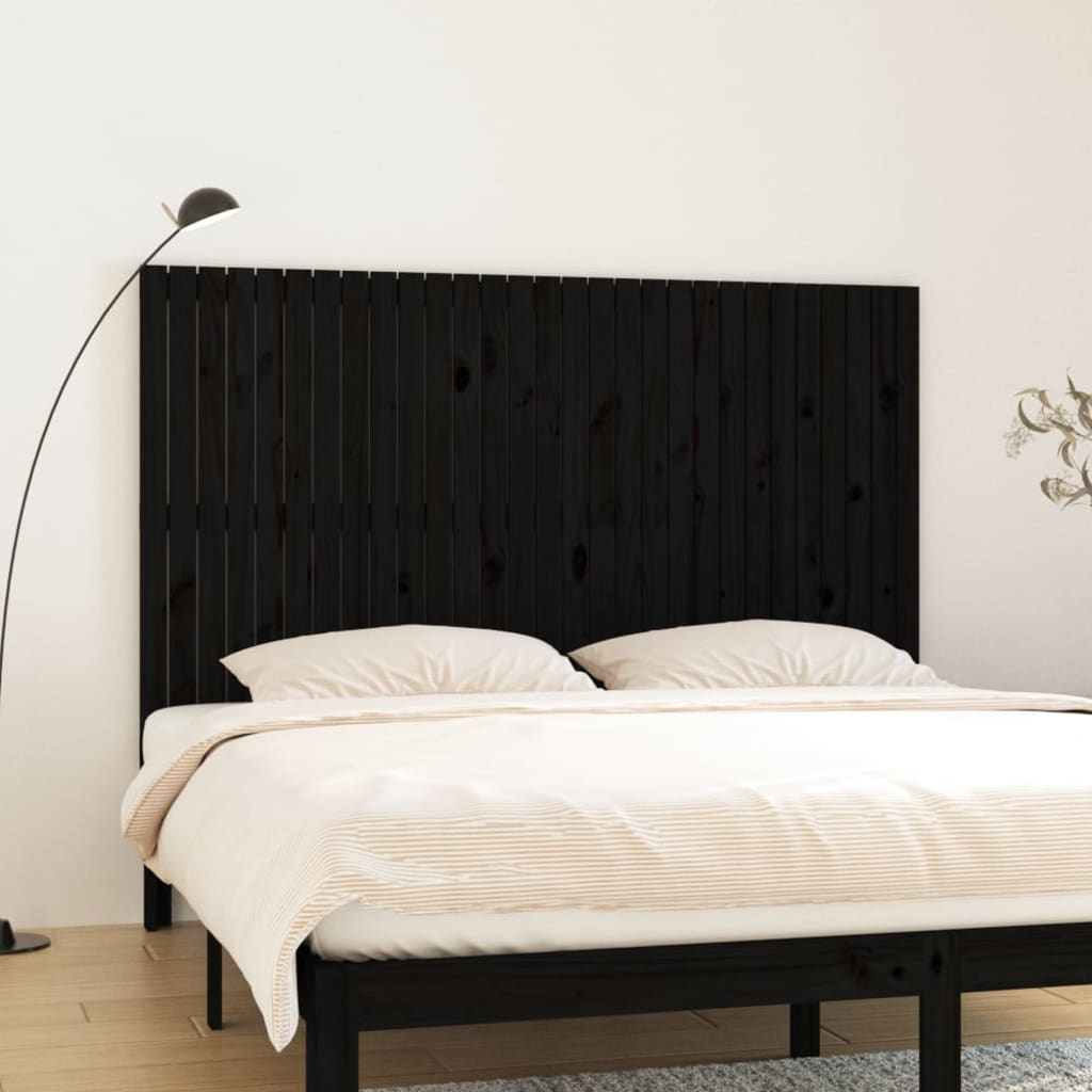Wall Headboard 159.5 Cm Solid Wood Pine