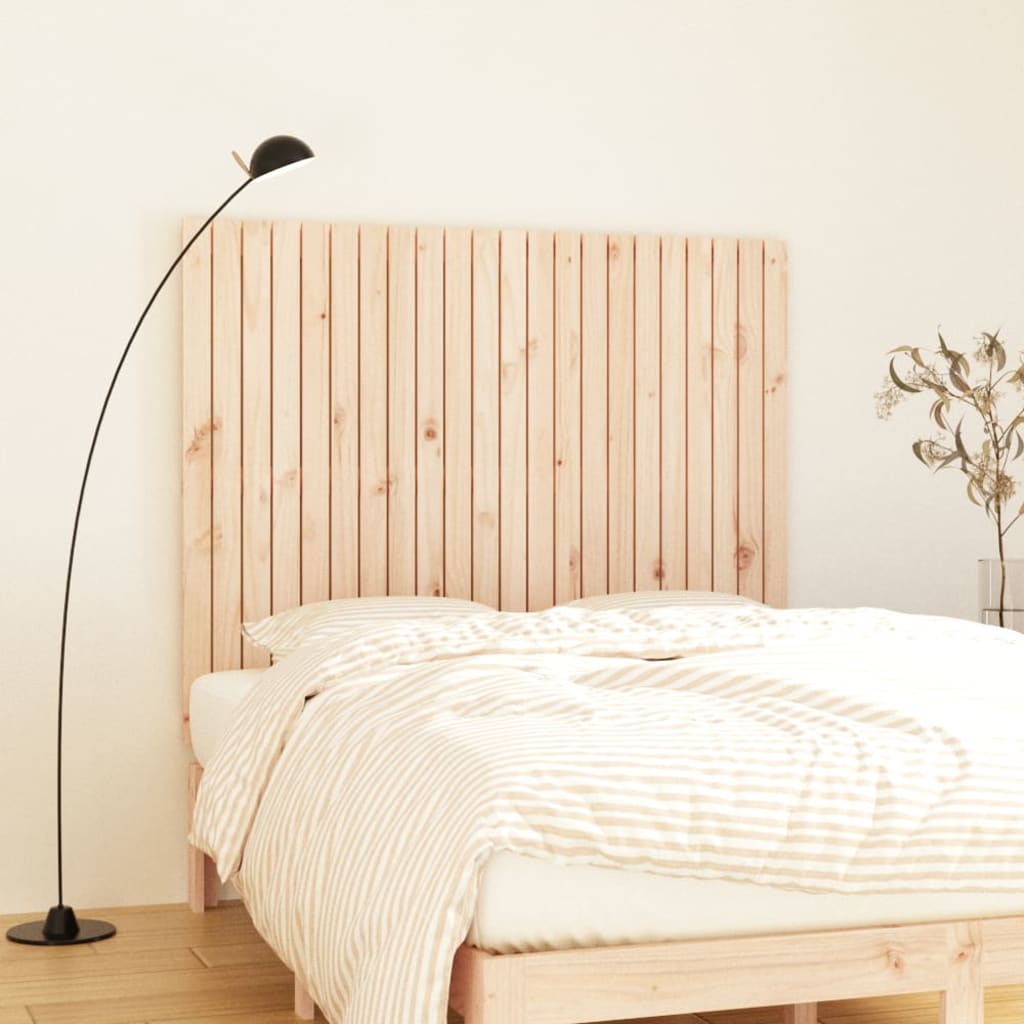 Wall Headboard 159.5 Cm Solid Wood Pine
