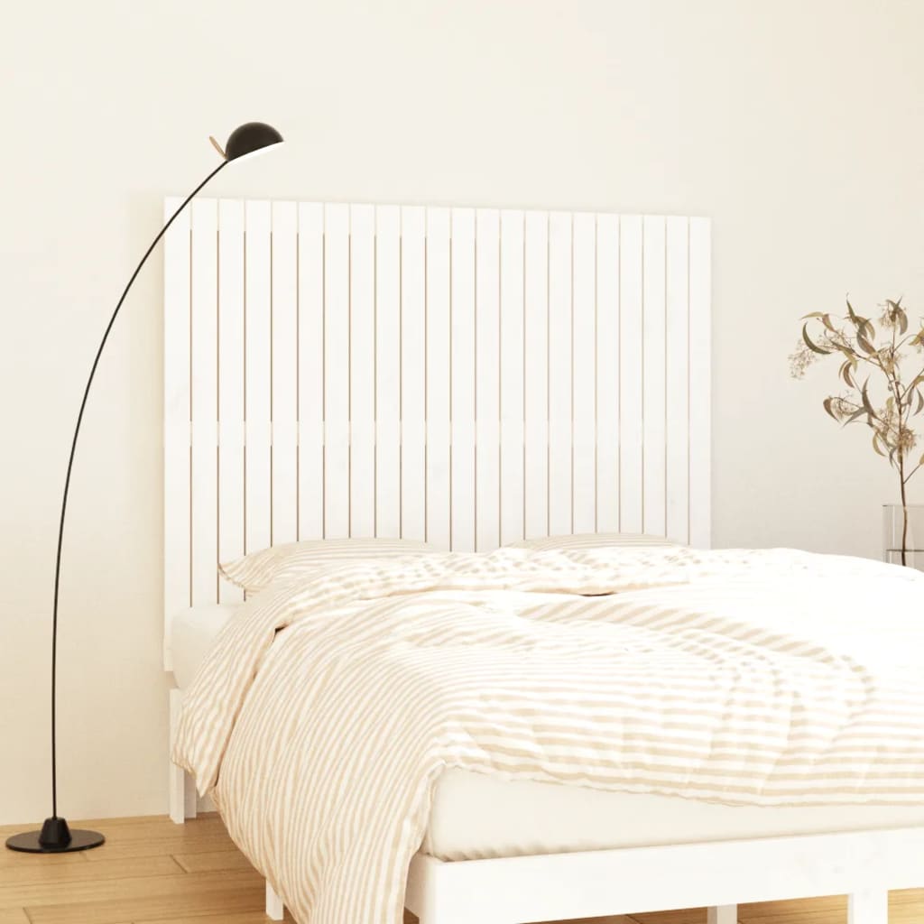 Wall Headboard 159.5 Cm Solid Wood Pine