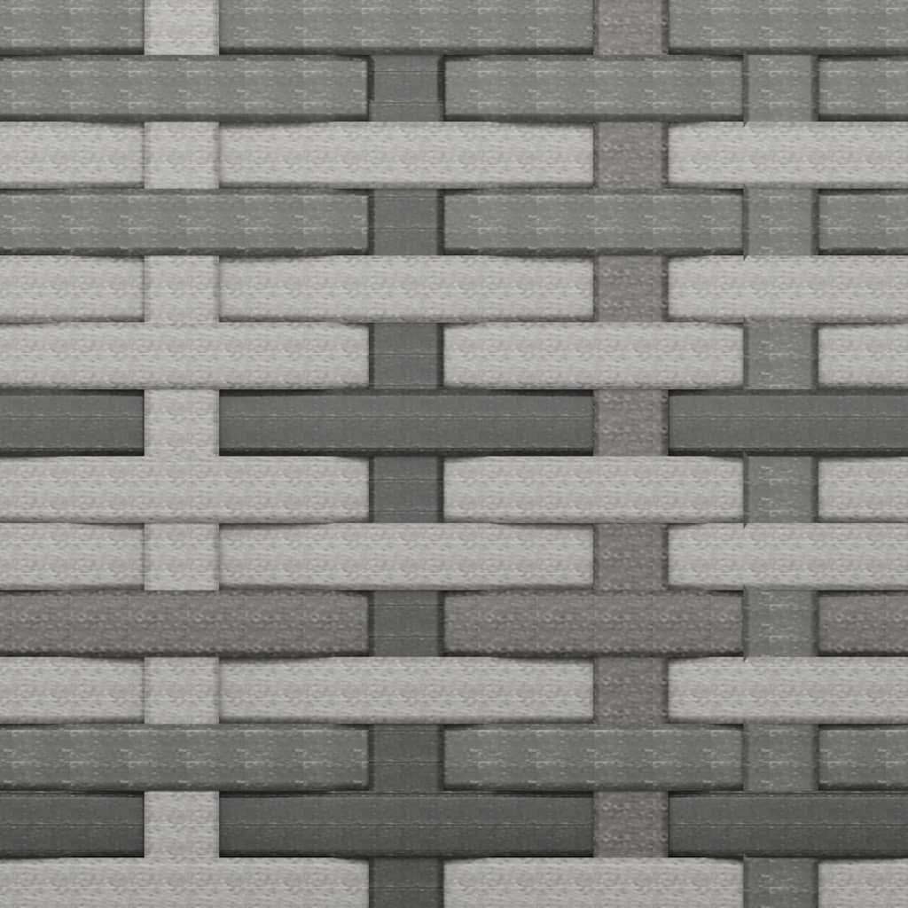 Garden Footstools With Cushions 4 Pcs Poly Rattan