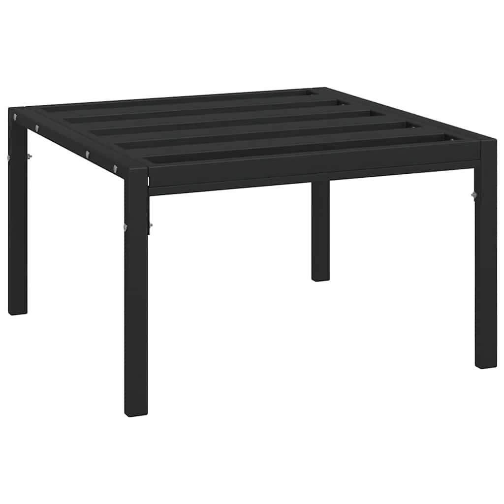 Garden Footstools With Cushions 2 Pcs 60X60X35 Cm Steel
