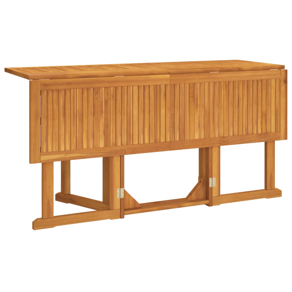 Folding Butterfly Garden Table Solid Wood Teak