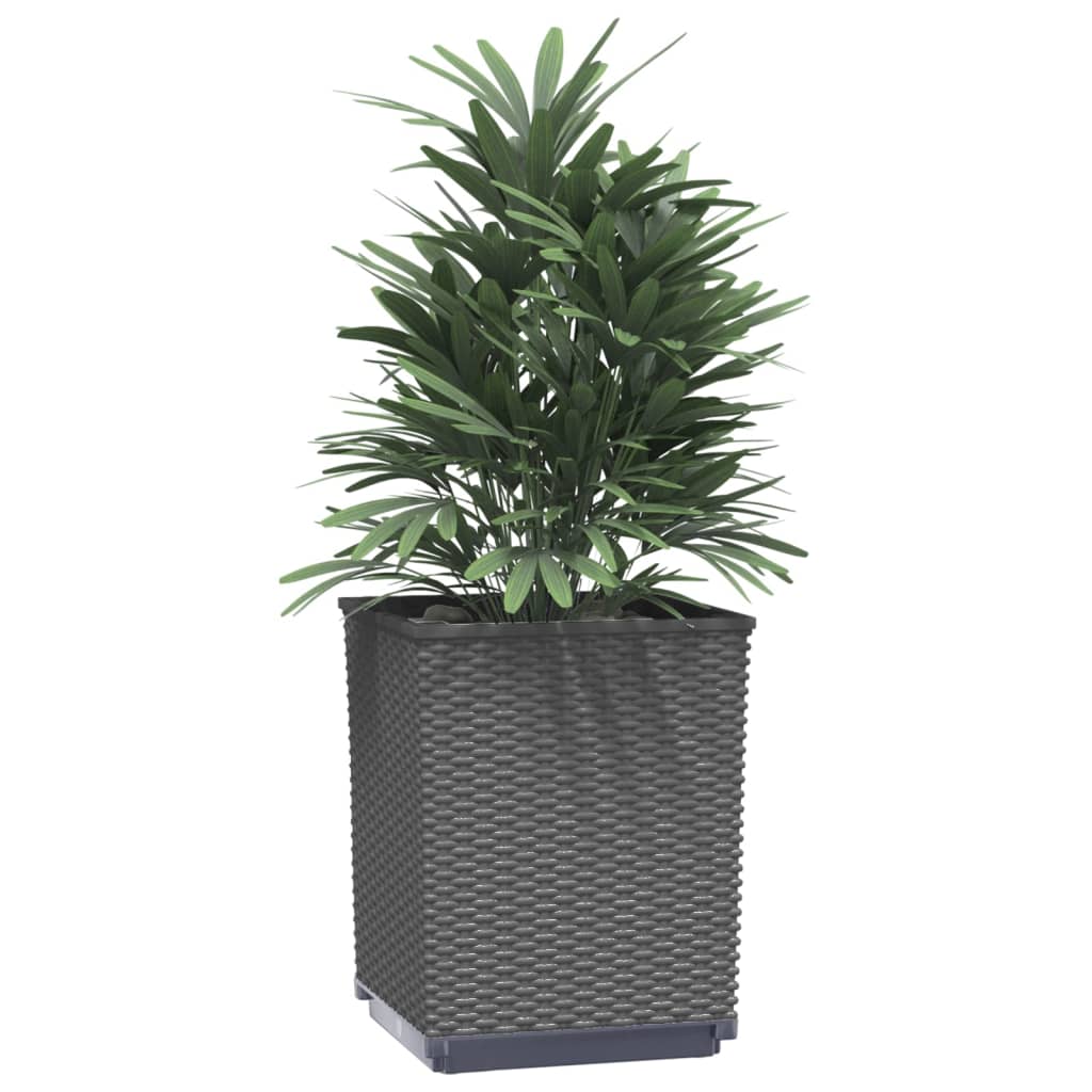 Planters 4 Pcs 30X30X37 Cm Polypropylene