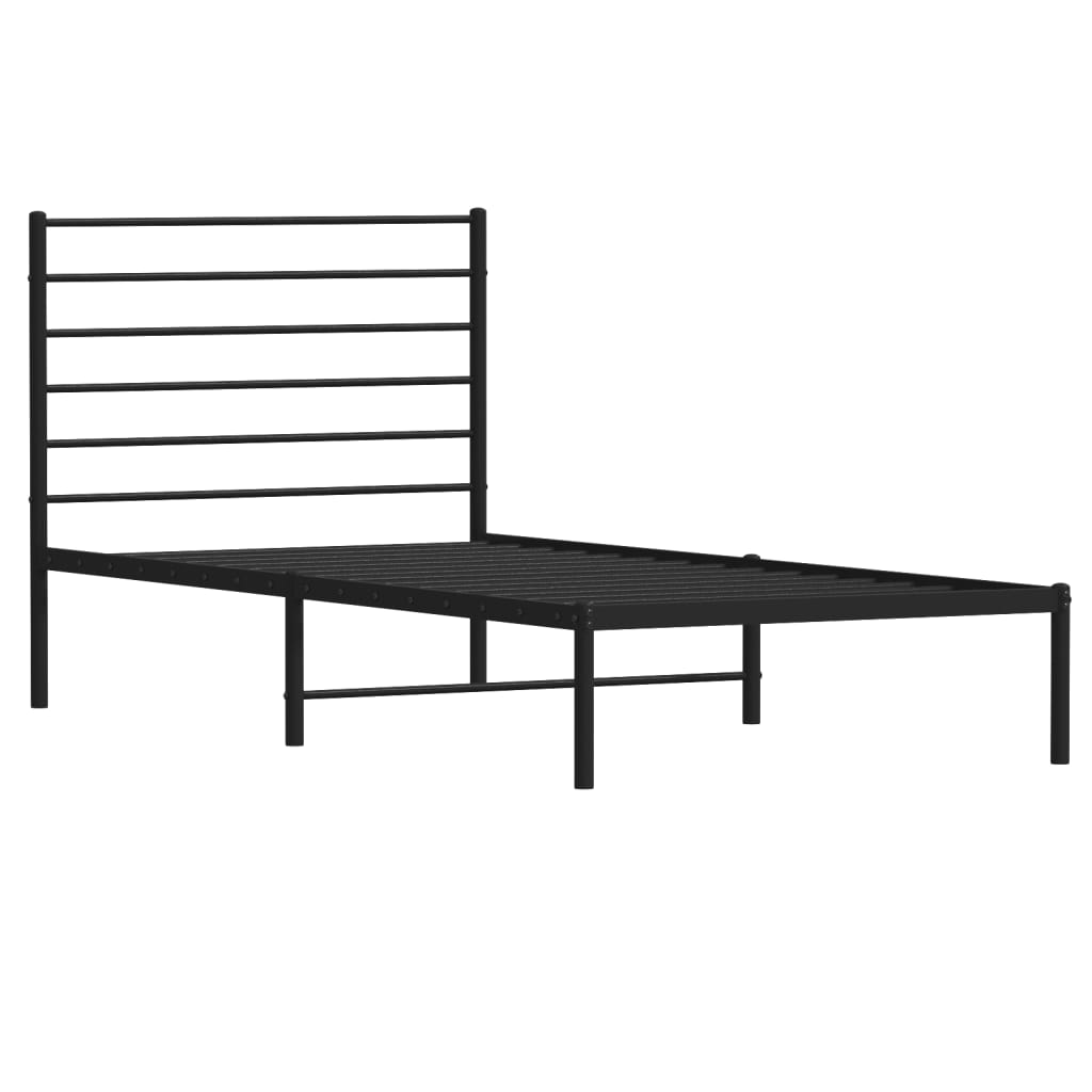 Metal Bed Frame Without Mattress