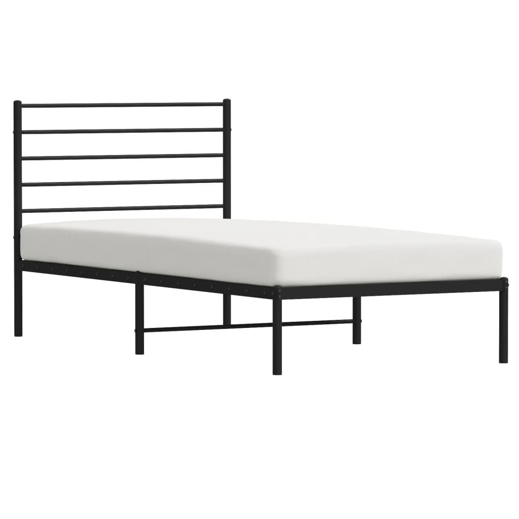 Metal Bed Frame Without Mattress