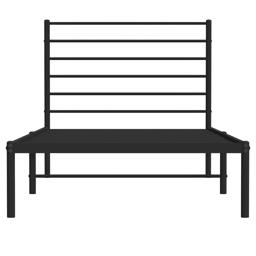 Metal Bed Frame Without Mattress
