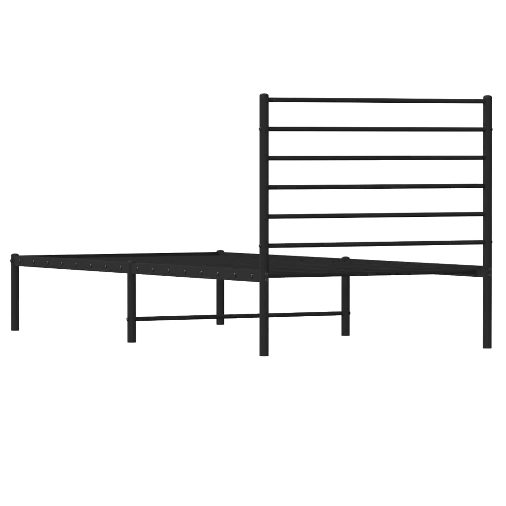 Metal Bed Frame Without Mattress