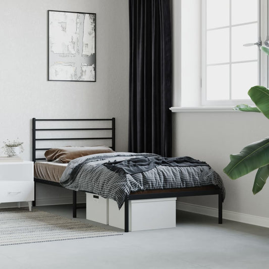 Metal Bed Frame Without Mattress