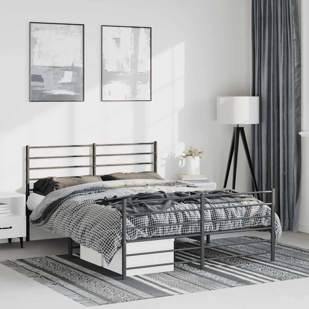 Metal Bed Frame Without Mattress