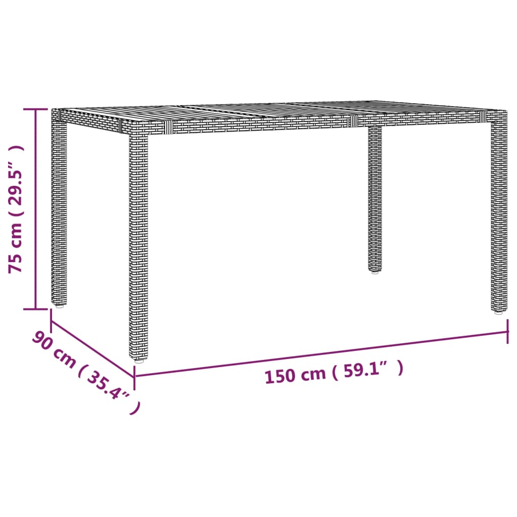 5 Piece Garden Dining Set With Cushions Grey Poly Rattan