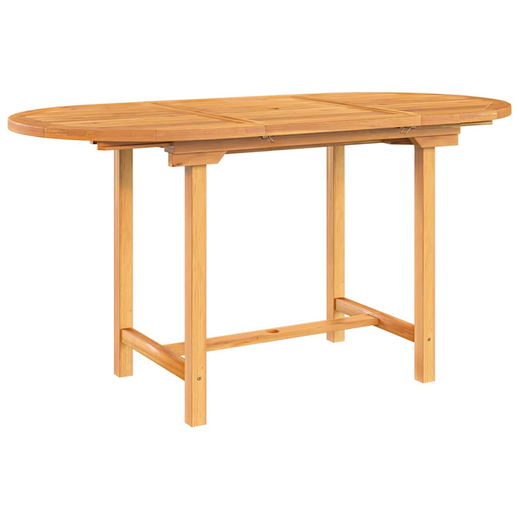 Extending Garden Table 110- Solid Wood Teak