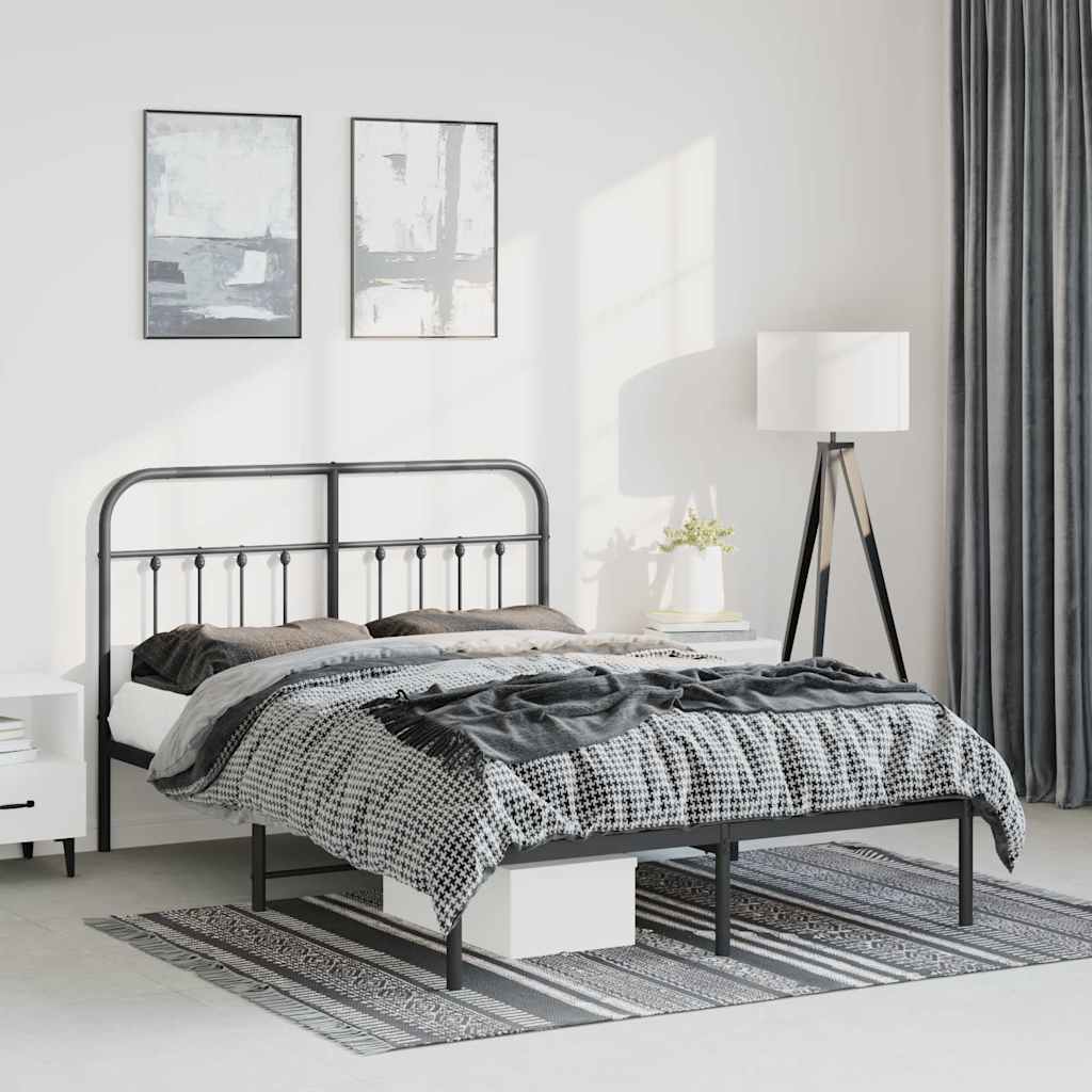 Metal Bed Frame Without Mattress