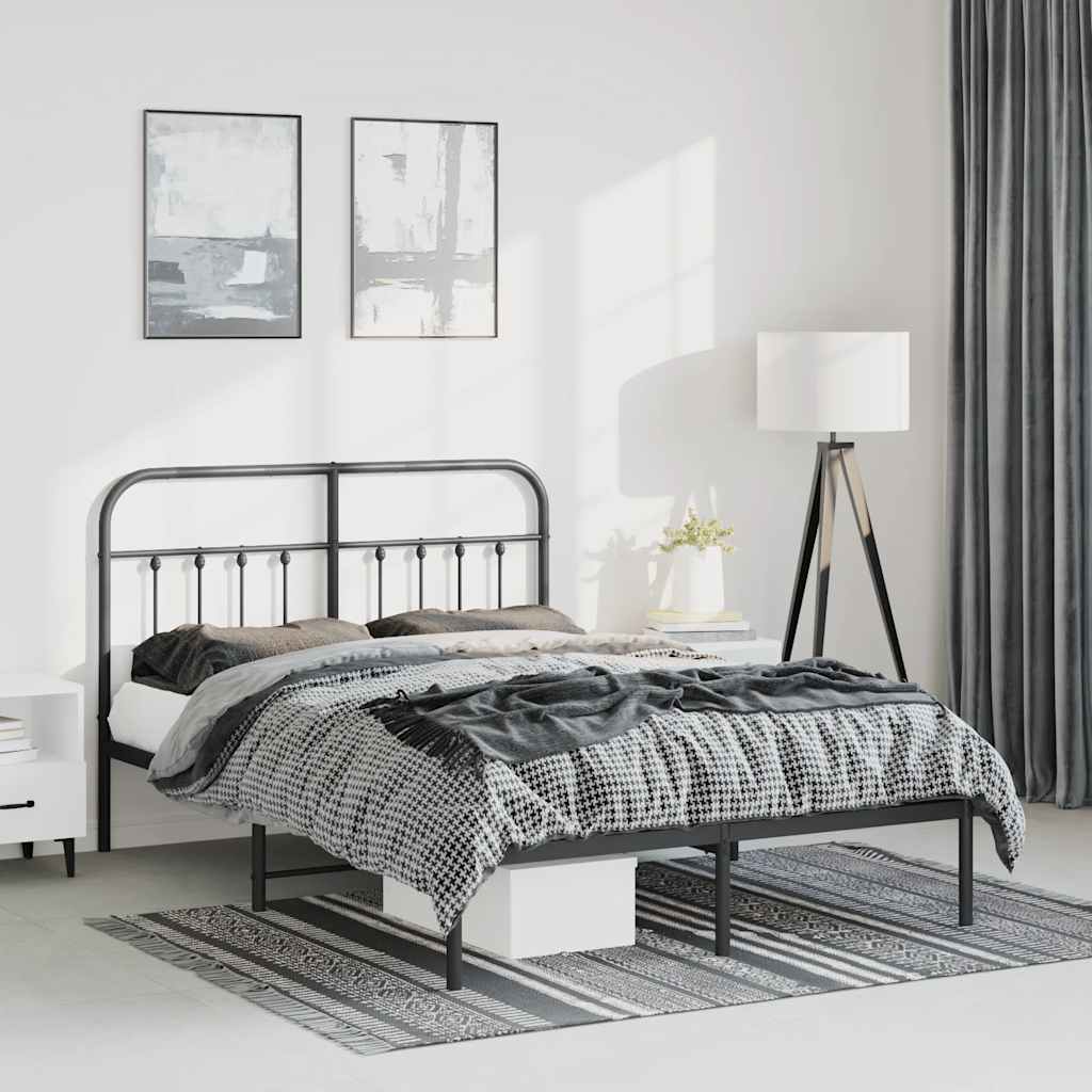 Metal Bed Frame Without Mattress