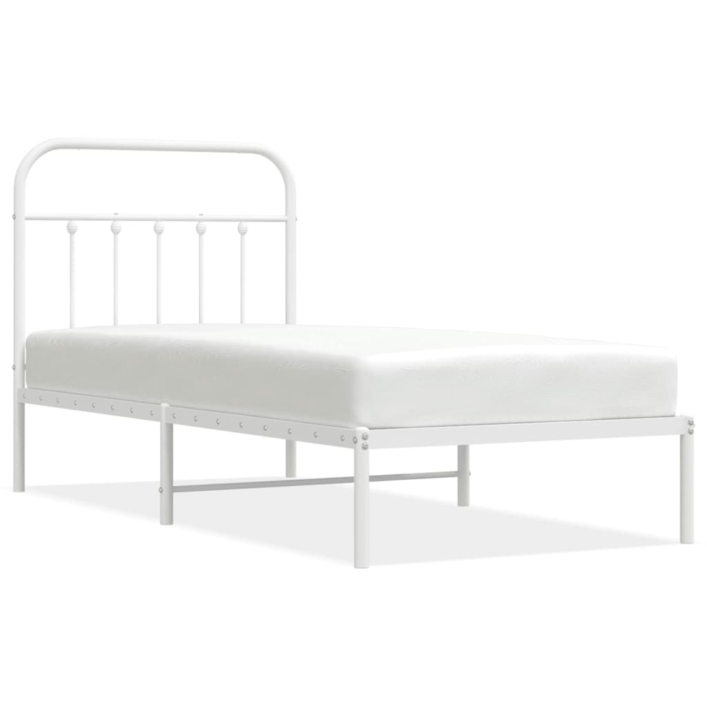Metal Bed Frame Without Mattress