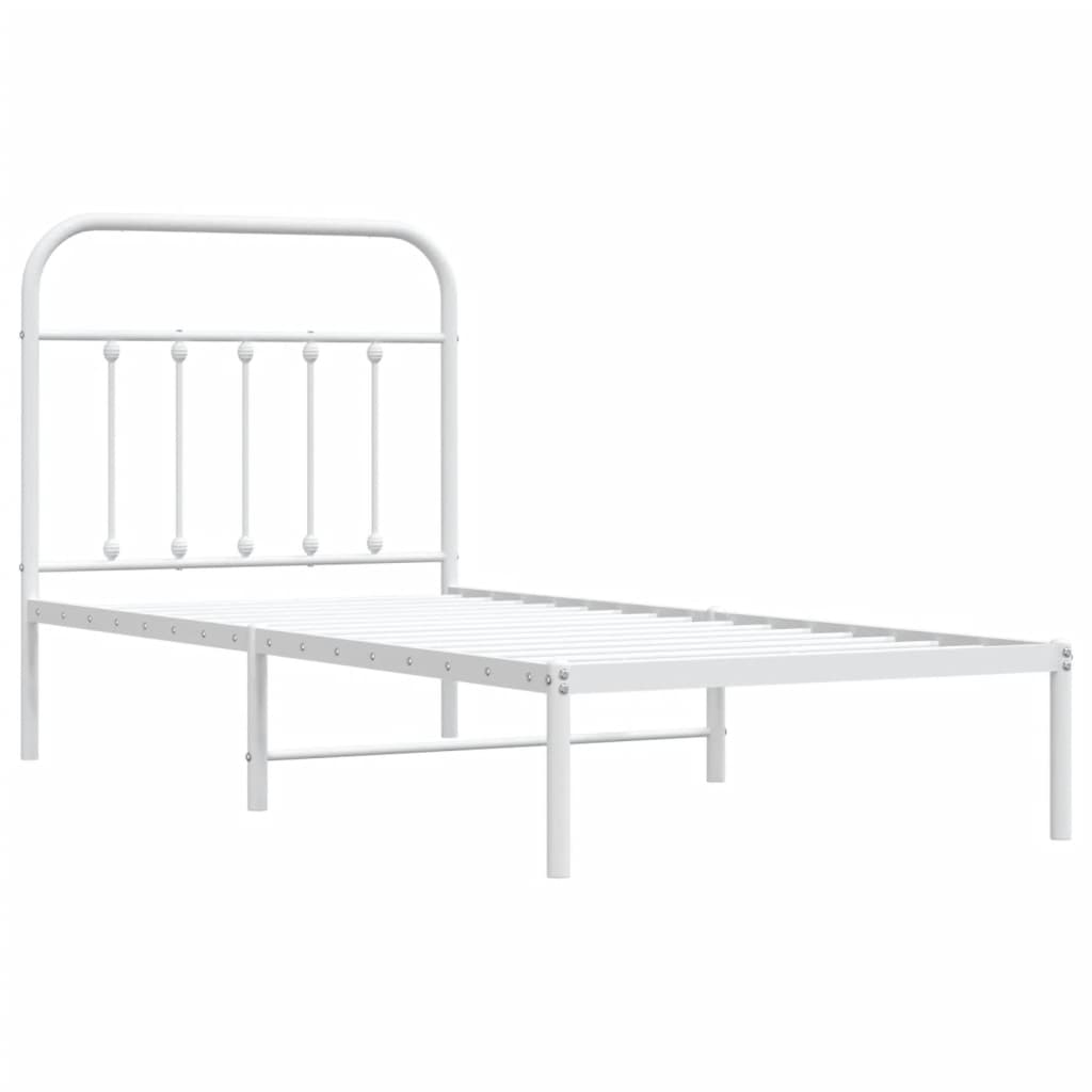 Metal Bed Frame Without Mattress