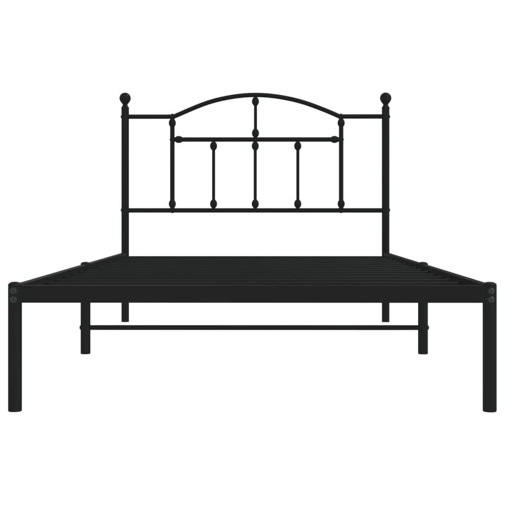 Metal Bed Frame Without Mattress King Single