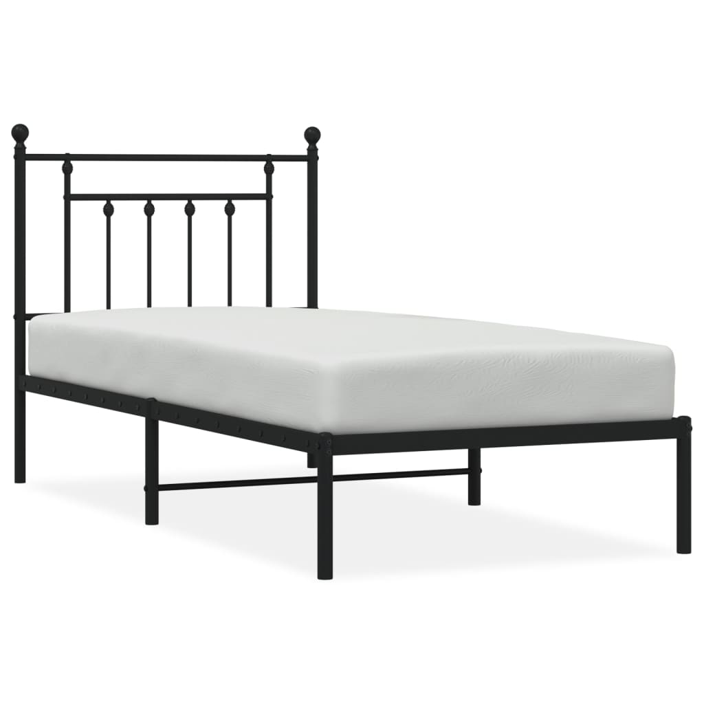 Metal Bed Frame Without Mattress