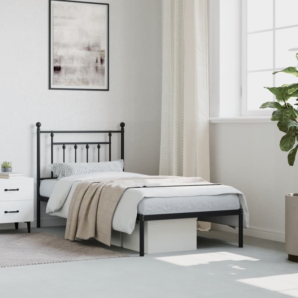 Metal Bed Frame Without Mattress